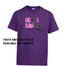 Load image into Gallery viewer, HEal CANcer A PORTION OF SALES WILL BE GIVEN TO BREAST CANCER RESEARCH IN HONOR OF MRS. POPOVCHAK
