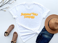 Load image into Gallery viewer, Summer Fox Company Logo Tee
